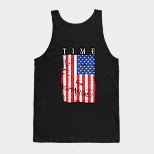 Time for Change in America President Byden Tank Top